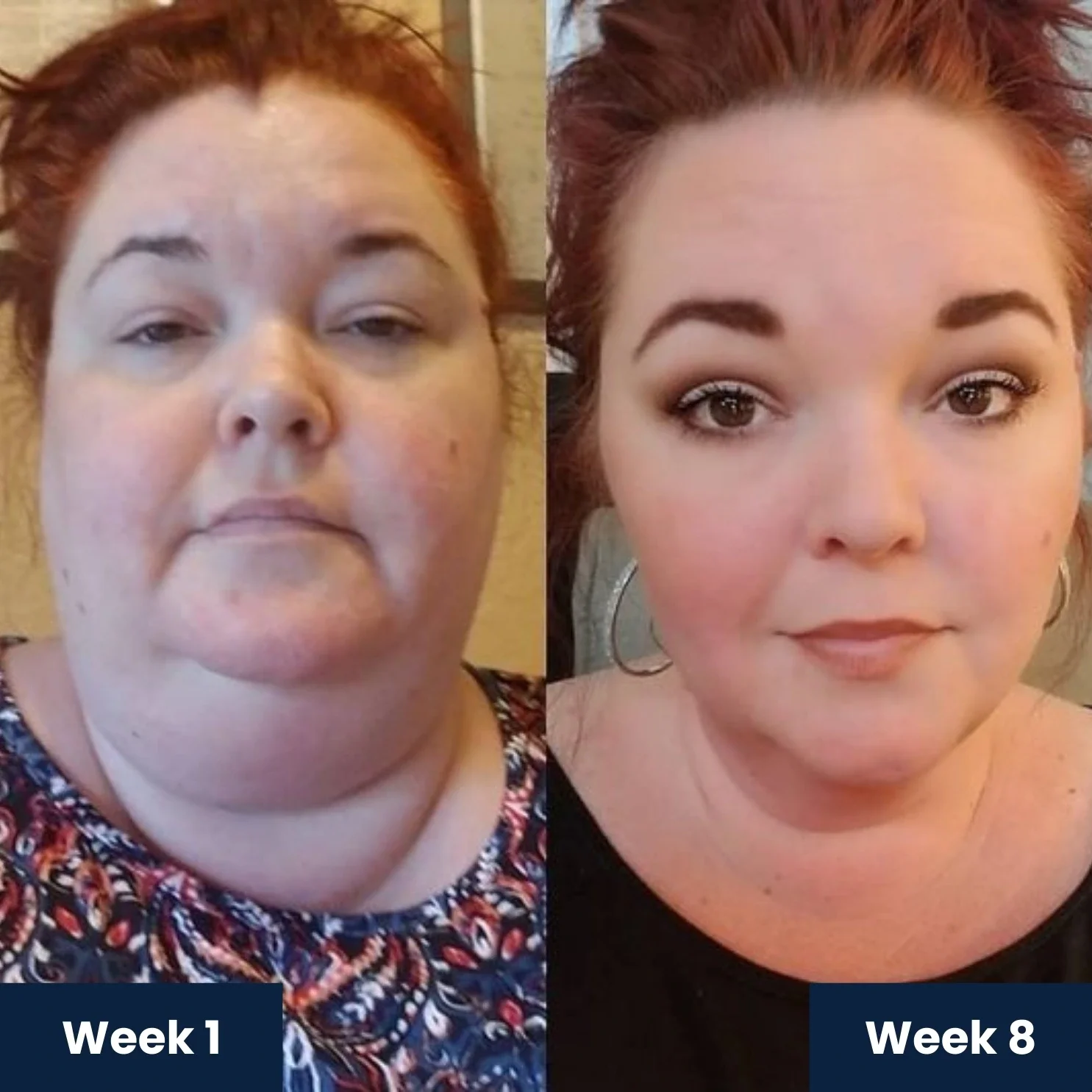 Customer before and after results